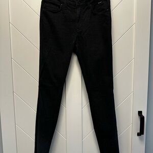 Mavi black sparkle Women's Black Skinny Jeans